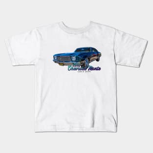 1970 Chevrolet Monte Carlo Coupe Kids T-Shirt